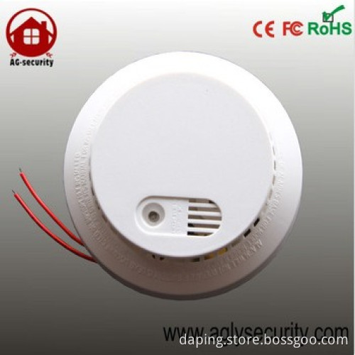 220V Dual Voltage Photoelectronic Smoke Detector with battery